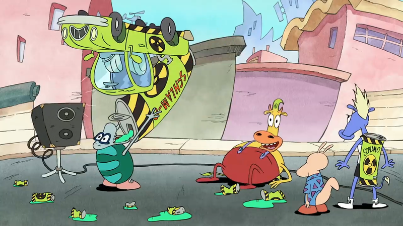 Illustration for article titled Rocko’s Modern Life: Static Cling reveals the poignant wit beneath the show’s raunchy exterior